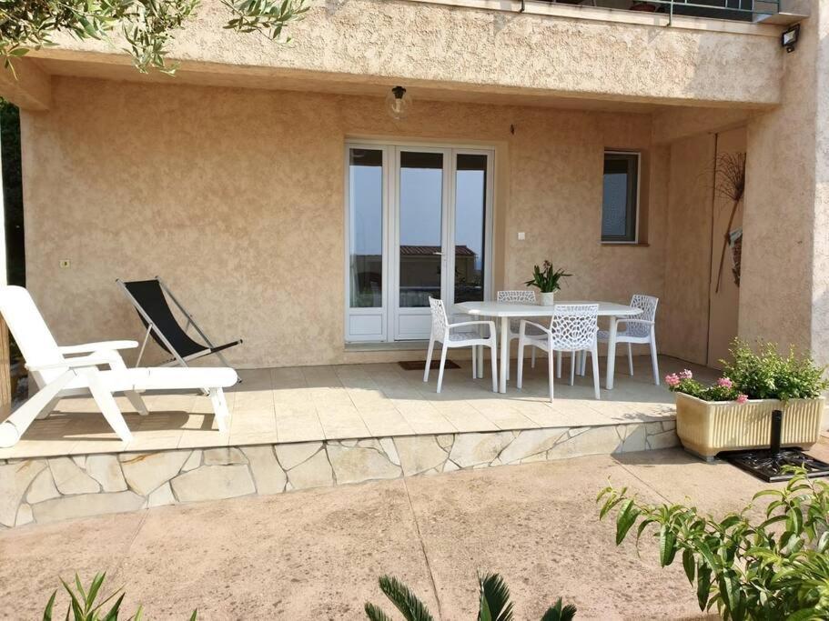 Appartement En Rez De Villa Vue Mer Monticello Extérieur photo